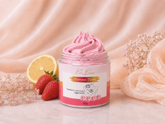 Foaming Sugar Scrub - Crimson Twist