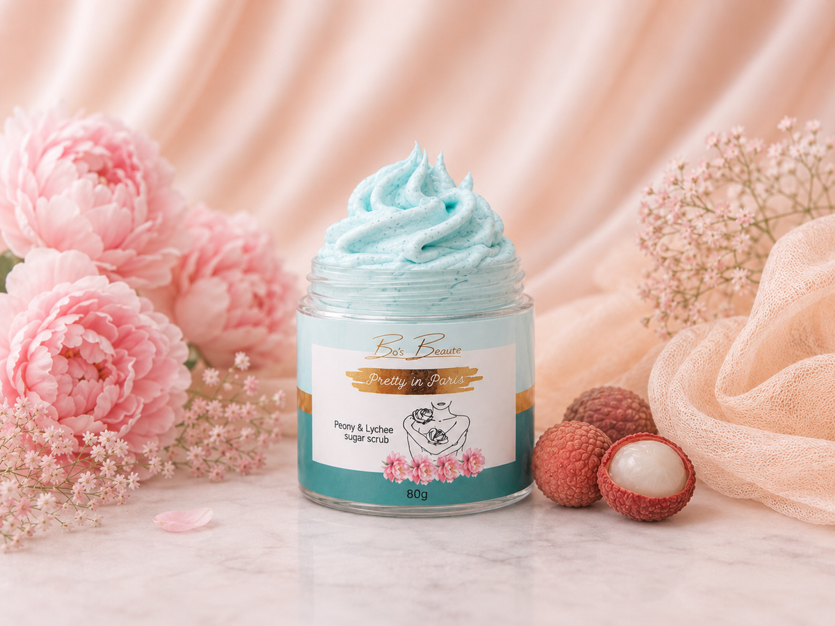 Foaming Sugar Scrub - Pretty in Paris