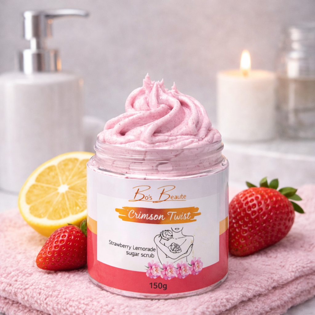 Crimson Twist Foaming Sugar Scrub