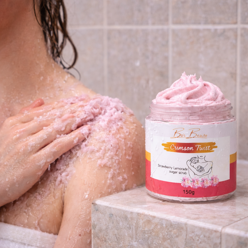 Crimson Twist Foaming Sugar Scrub