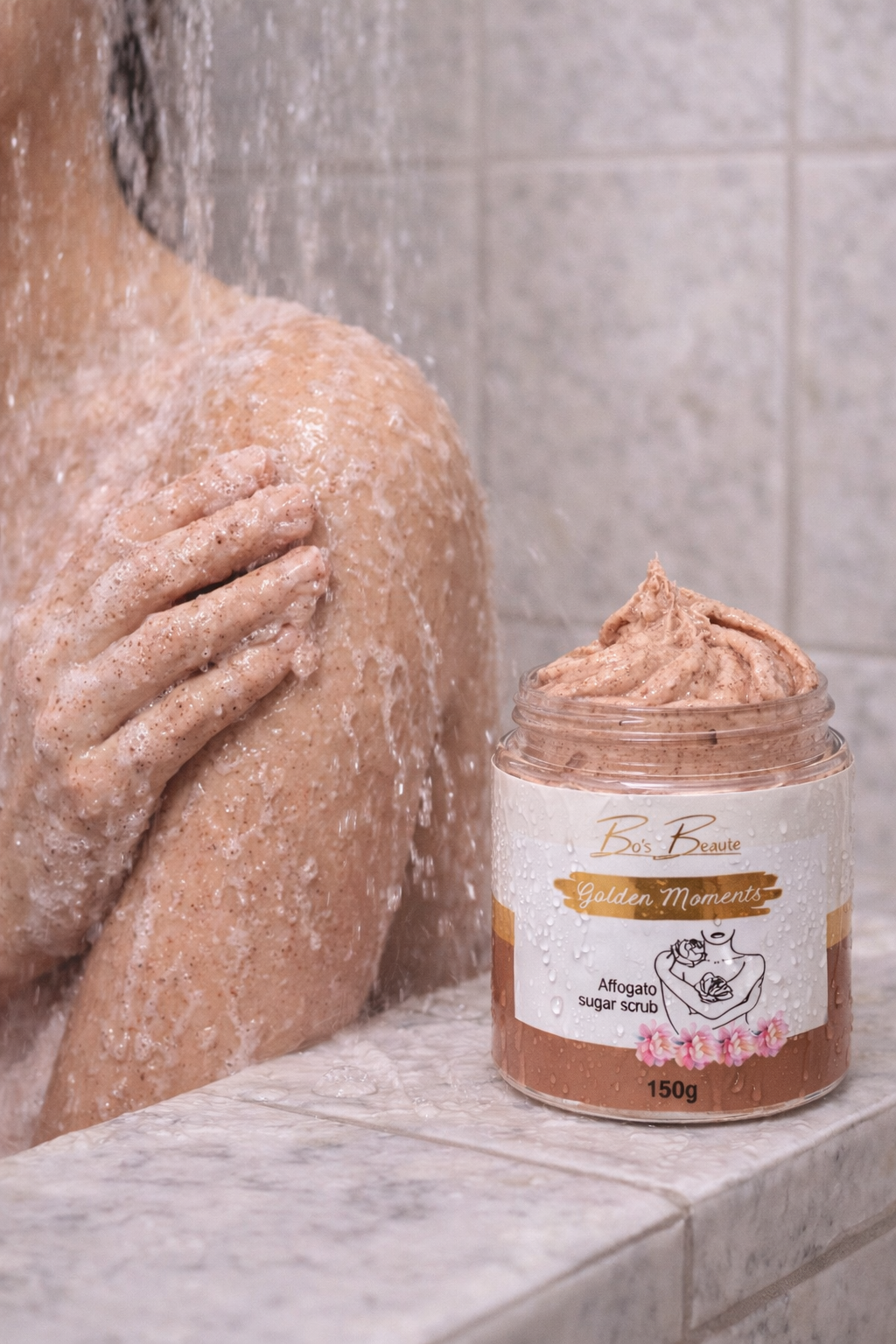 Golden Moments Foaming Sugar Scrub