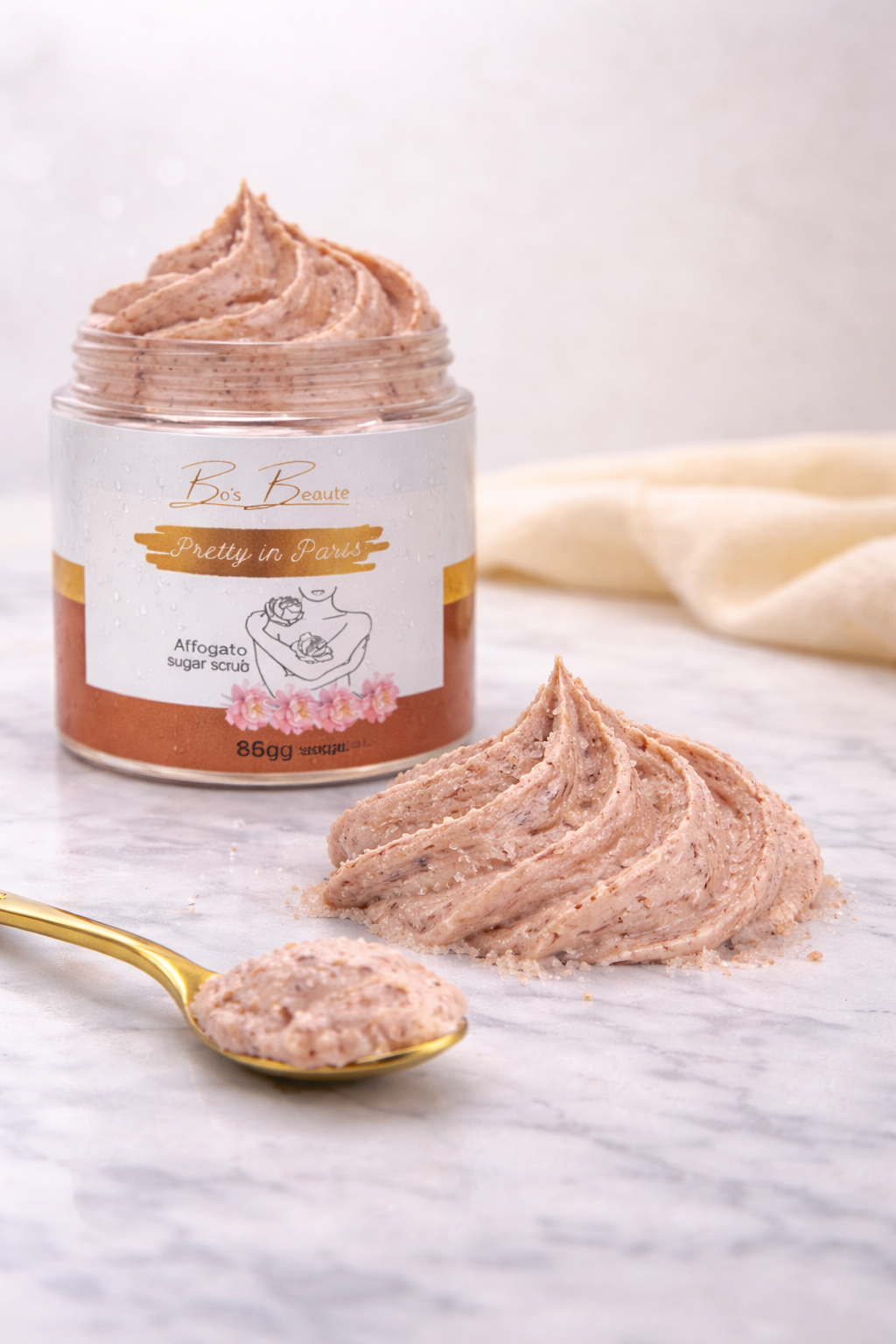 Golden Moments Foaming Sugar Scrub