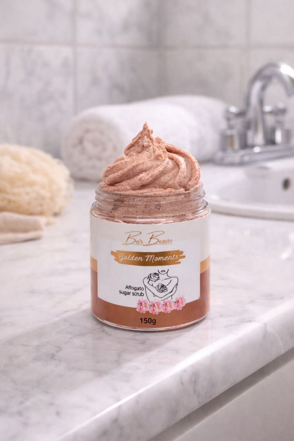 Golden Moments Foaming Sugar Scrub