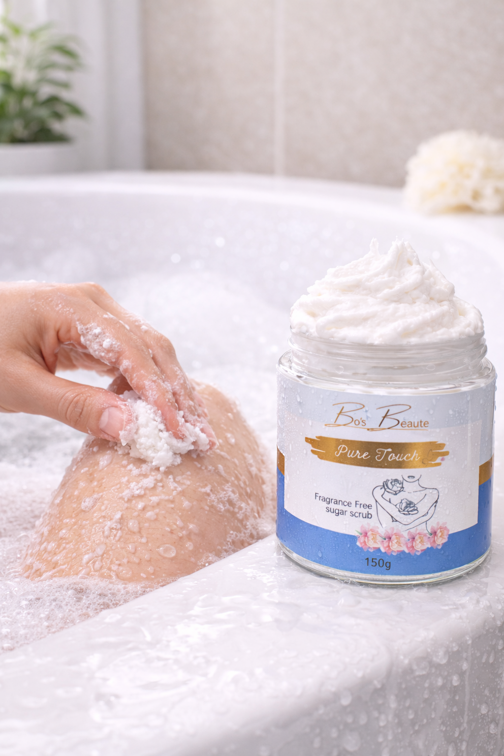 Pure Touch Foaming Sugar Scrub