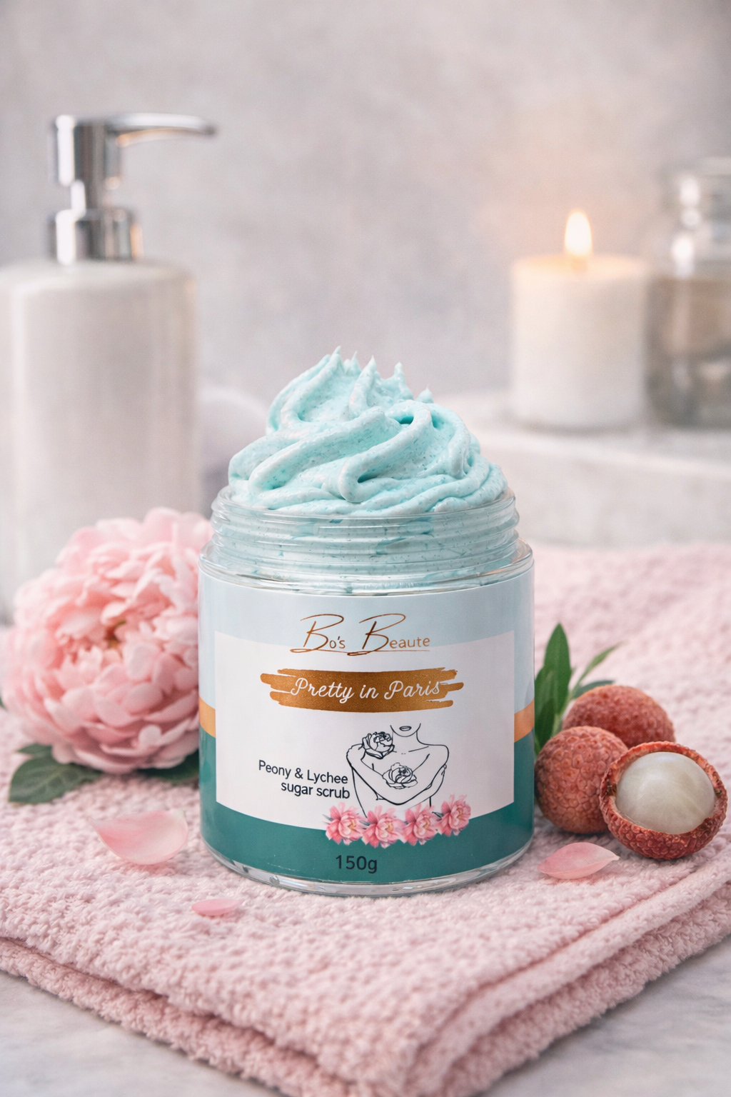 Pretty in Paris Foaming Sugar Scrub