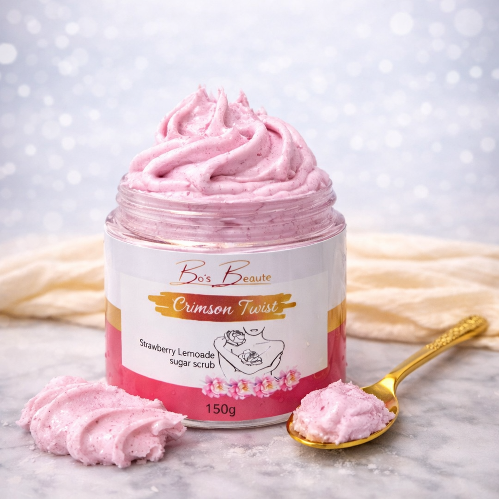 Crimson Twist Foaming Sugar Scrub
