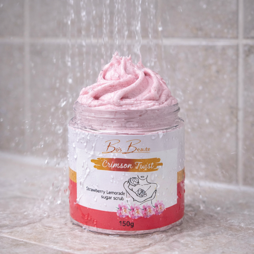 Crimson Twist Foaming Sugar Scrub