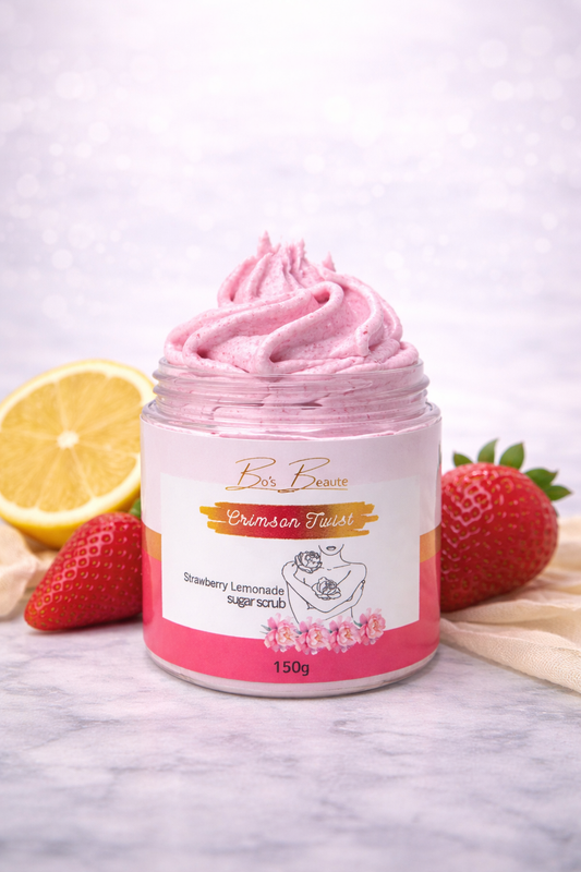 Crimson Twist Foaming Sugar Scrub